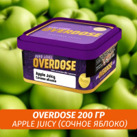Табак Overdose 200g Apple Juicy (Сочное яблоко)