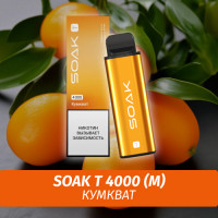 SOAK T - Kumquat/ Кумкват 4000 (Одноразовая электронная сигарета) (M)