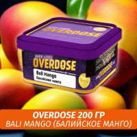 Табак Overdose 200g Bali Mango (Балийское Манго)