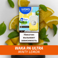 Waka PA Ultra - Minty Lemon 7000 (Одноразовая электронная сигарета)