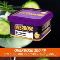 Табак Overdose 200g Gin Cucumber (Огуречный Джин)