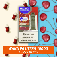 Waka PA Ultra - Fizzy Cherry 10000 (Одноразовая электронная сигарета)