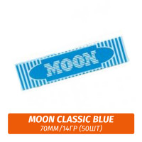 Бумага для самокруток Moon Classic Blue 70мм/14гр (50)