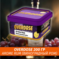 Табак Overdose 200g Arome Rum (Виноградный Ром)
