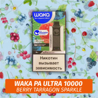 Waka PA Ultra - Berry Tarragon Sparkle 10000 (Одноразовая электронная сигарета)