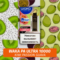Waka PA Ultra - Kiwi Passion Guava 10000 (Одноразовая электронная сигарета)