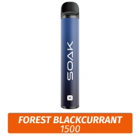 SOAK X - Forest blackcurrant 1500 (Одноразовая электронная сигарета)