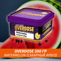 Табак Overdose 200g Watermelon (Сахарный Арбуз)